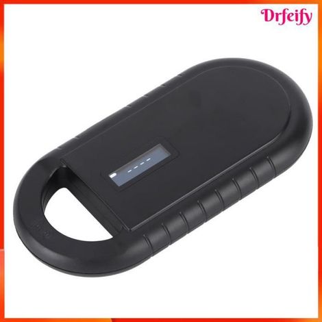 Lecteur de puce RFID - - 134,2 kHz FDX‑B - Portable rechargeable 650mAh - ISO11784/11785 - Port USB (1/5)
