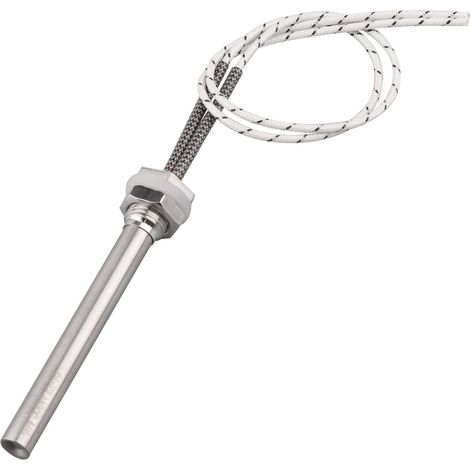 Élément chauffant 48 V 500 W avec écrou cartouche chauffante M14 bride diamètre 14 mm (1/5)
