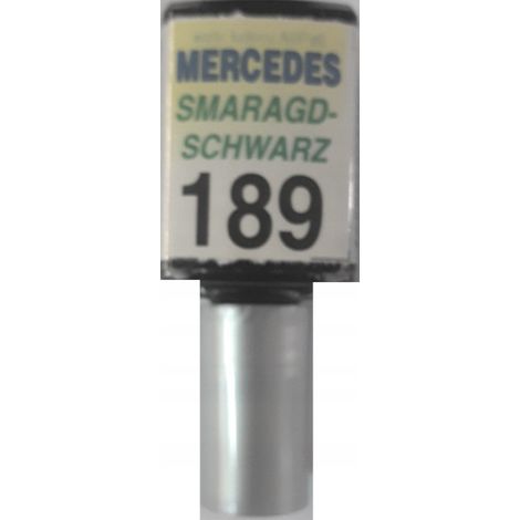 Reparación de arañazos en la pintura del Mercedes 189 color verde esmeralda (10 ml) (1/5)