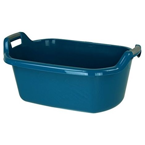 Curver Cesto para la colada (35 L, 65,5 x 42 x 32 cm), color azul