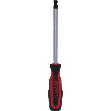 KS Tools ERGOTORQUEplus Schraubendreher Innensechskant mit Kugelkopf, 10,0 mm (1/5)