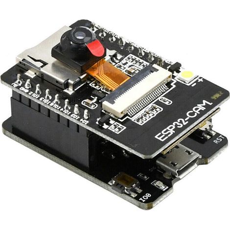 Carte ESP32-CAM-MB Micro USB ESP32 série vers WiFi, compatible Bluetooth, pour caméras OV2640 et OV7670. (1/5)