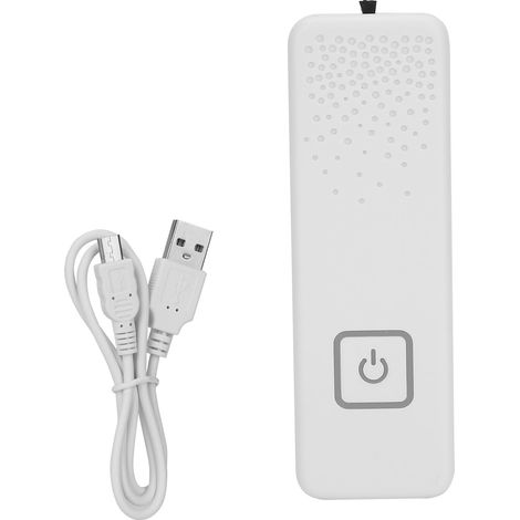 Purificateur d'air ioniseur négatif portable blanc pour maison, filtre à poussière et impuretés, type lavalier (1/5)