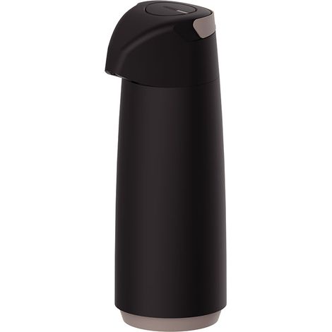 Thermoskanne mit Siphon, Exata 1,8 l schwarz