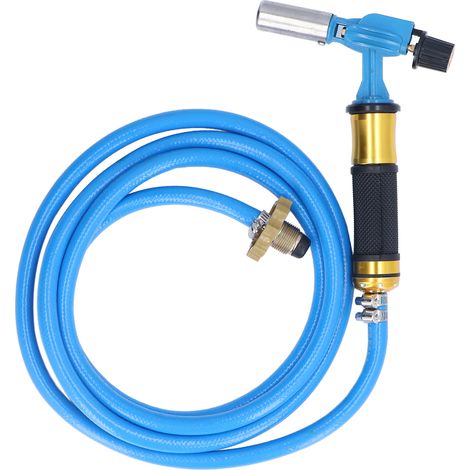 Bec de chalumeau à gaz liquéfié, allumage électronique pour soudure, avec tuyau antidéflagrant pour brasage (1/5)
