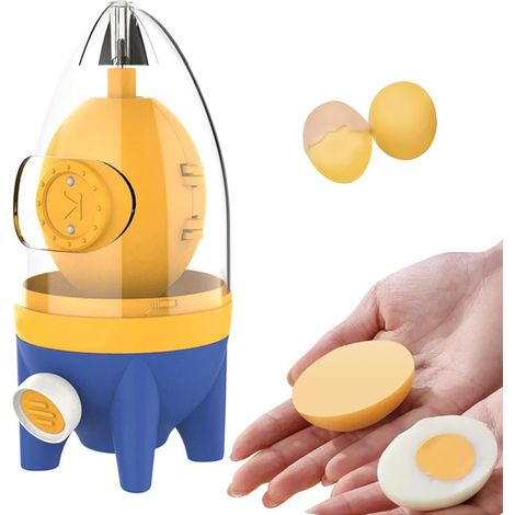 Sollbry Oeuf Maker, Egg Scrambler, Ciseaux Toilettage Shaker Fouet Alimenté À La Main Golden Egg Maker Oeufs Jaune D'oeuf Mélangeur Cuisine Gadgets (1/5)