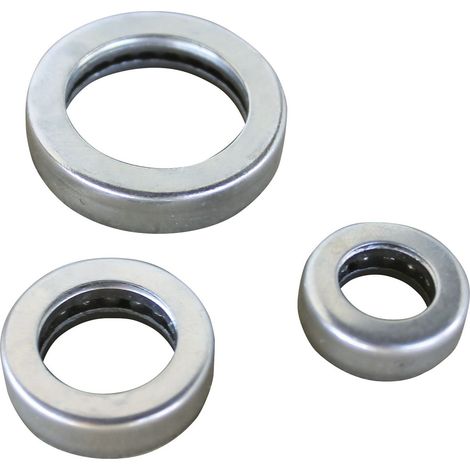 Kugellagerlaufring für Anschweißband, Außen ø 28 mm, Höhe 7 mm, Stahl verzinkt (1/2)