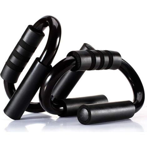 S Forme 1 Paire Poignées De Pompe Push Up Bars Support De Barre De Poitrine pour Hommes Et Femmes Gym Exercice Entraînement Fitness Poitrine Bras épaule- (1/5)