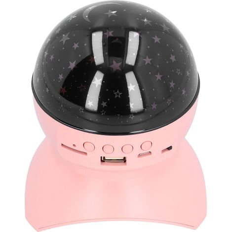 Lampe projecteur de ciel étoilé à LED rotative, lampe de projection musicale USB Bluetooth, veilleuse pour chambre et maison (1/5)