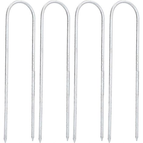 Agrafes robustes pour aménagement paysager, agrafes pour toile de paillage, agrafes de jardin, agrafes pour décoration extérieure (1/3)