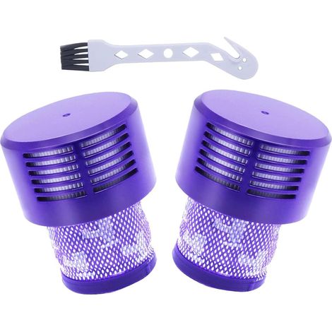INF Pack de 2 filtres aspirateur pour Dyson V10, Filtre de Remplacement Lavable, pièce détachée aspirateur (1/5)