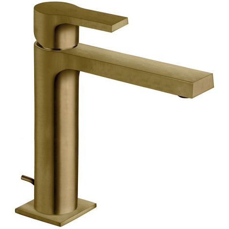Mitigeur lavabo medium omega vidage vieux bronze mat - CRISTINA ONDYNA OG22393