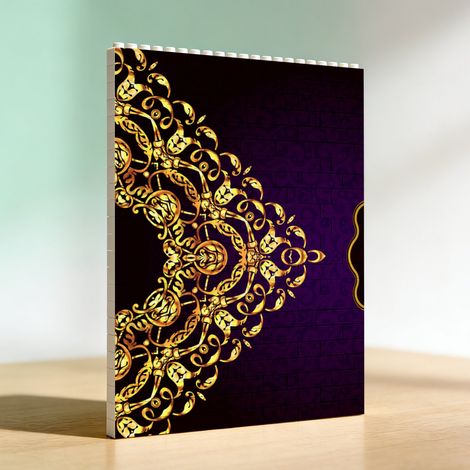 Cadre anniversaire en blocs créatif pour adultes, cadeau d’anniversaire (1/5)