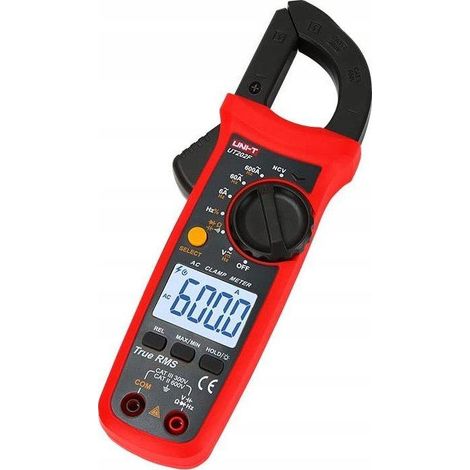 UNI-T UT204R multimetro digitale rosso e grigio