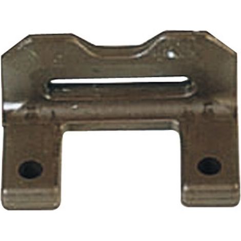 Gâches En Plastique Entraxe 30 Mm Grise