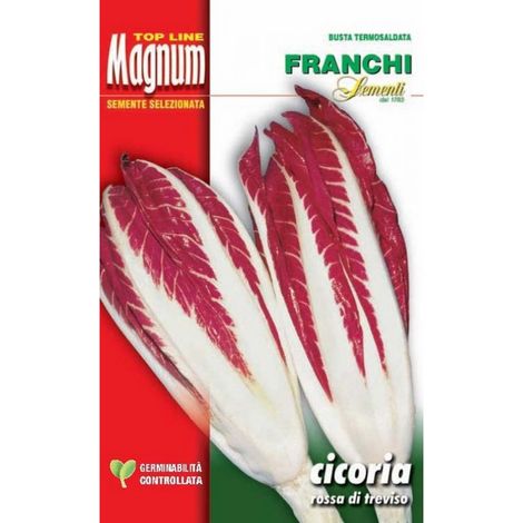 SEMI CICORIA ROSSA DI TREVISO BUSTA MAGNUM FRANCHI SEMENTI