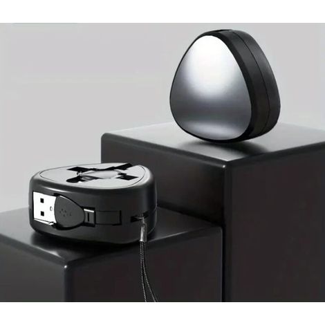 Multi-Schnittstellen-Ladekabel: Kompatibel mit Micro-USB, USB-C und iPhone, kompatibel mit Android und Apple - Crezuo