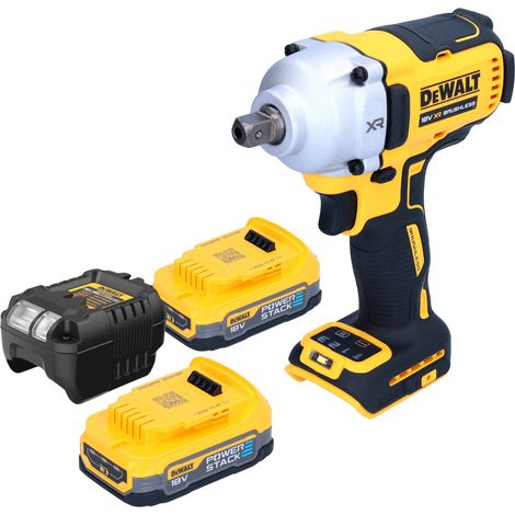 DeWalt DCF 892 E2 Clé à choc 18 V 812 Nm 1/2'' Brushless + 2x Powerstack batterie 1,7 Ah + chargeur (1/5)