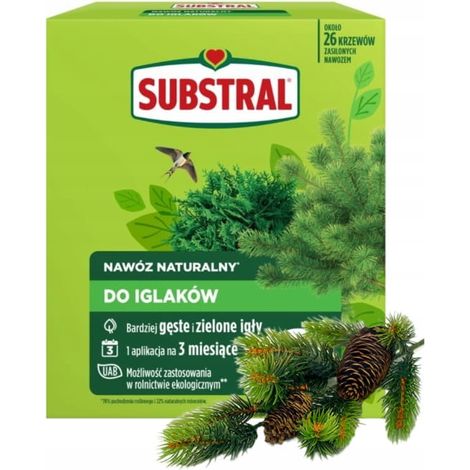 Fertilizante natural para coníferas 1,2 kg. Plantas sanas y de un verde exuberante. (1/2)