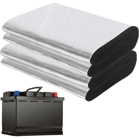 Car Insulation Mat, 3mm x 18 x 102 cm Battery Insulation Kit, Heat Insulation, Sound Insulation Mat, Fire Retardant and Cold Resistant for Car, Truck, Pack of 2 (1/5)