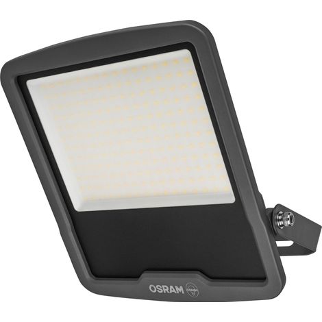 OSRAM Projecteur LED ENDURA FLOOD PC 150 W, blanc froid 4 000 K, 18 000 lumens, IP65 pour grandes surfaces, 120 lm/W, aluminium recyclé, gris (1/4)