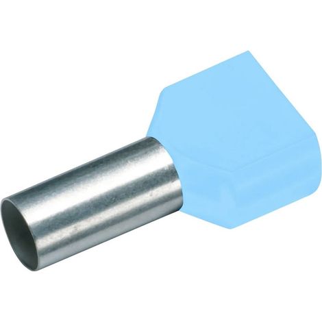 CIMCO 187700 EMBOUT DOUBLE DEXTRÉMITÉ DE CÂBLE 0.25 MM² PARTIELLEMENT ISOLÉ 100 PC(S)