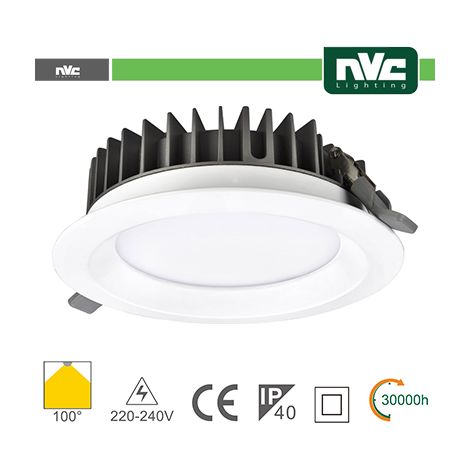 Downlight LED IP40 20W 3000K 1530LM 100º FORO:150mm