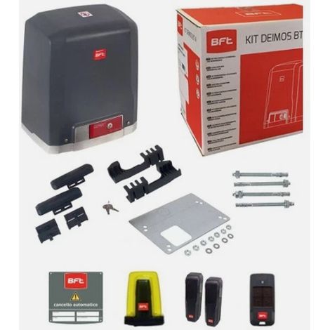 Kit complet 24 V pour portails coulissants BFT DEIMOS ULTRA BT B400 R925364 2618200, 400 kg