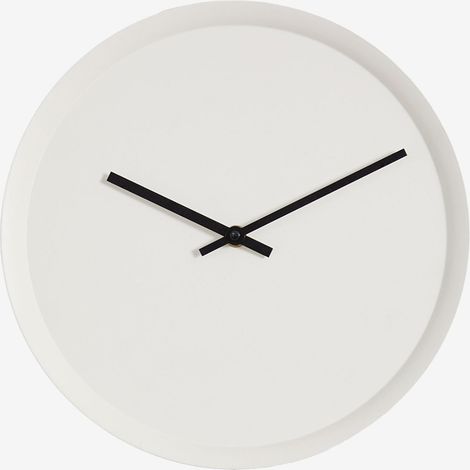 SKLUM Sirdal Wanduhr aus Metall Weiss                                  