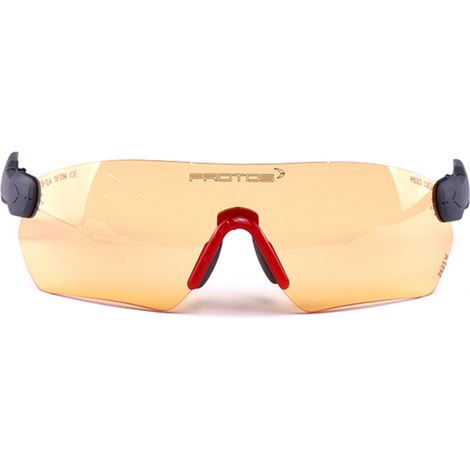 Protos Integral Schutzbrille/ Sicherheitsbrille, Orange Orange Protos Integral Sicherheitsbrille mit UV-Schutzfilter (1/4)