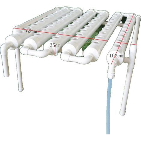 Kit de culture hydroponique, 36/54 sites de plantation, design gain de place, 1 Couche 54 Trou (1/2)