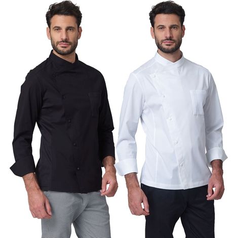 Giacca chef Siggi Richard-Nero-L - Schwarze -