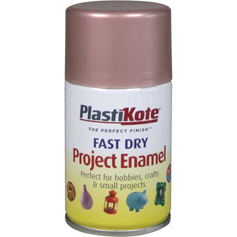 Plastikote Fast Dry Enamel Rose Gold 100ml