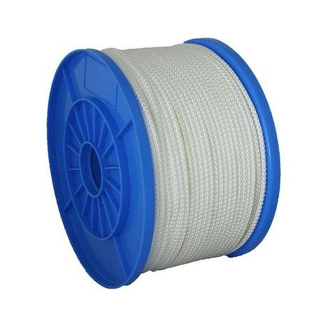 Seil Strend Pro NDB200, 5 mm, weiß, Nylon, Tragf. 403 kg, L-130 m