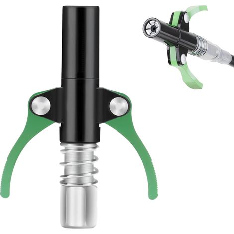 Pistolet graisse double poignée, embout et raccord, tous types (1/5)