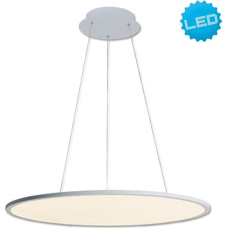 Naeve Diskus Plafonnier LED à intensité variable, blanc chaud 3 000 K