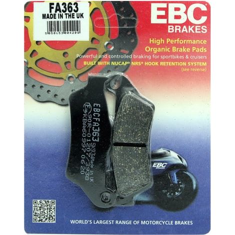 Pastiglie freno EBC FA363 (1/2)