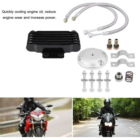 Motorölkühler-Kit für Suzuki GN125 EN125 EN150 GZ125 GZ150 (1/5)