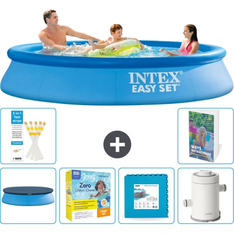 Intex Piscina Easy Set Rotonda - 305x61 cm - 7-pezzi  S102