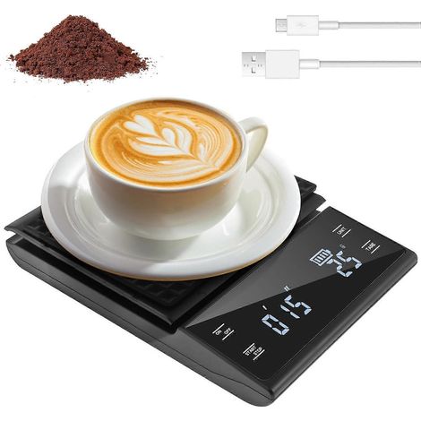 Coffee Scale with Timer, 0.3g-3kg, High Precision (1/5)