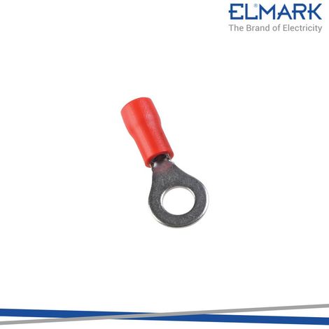 TERMINALI CAVI ISOLATI RVL 1.25-5/ROSSO 100PCS