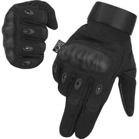 Vollfinger-Motorradhandschuhe mit Touchscreen, CE-geprüfte Motorradhandschuhe für Damen und Herren, taktische Outdoor-Sporthandschuhe für Motocross, Kampfsport, Klettern, Camping, Jagen, Radfahren – X