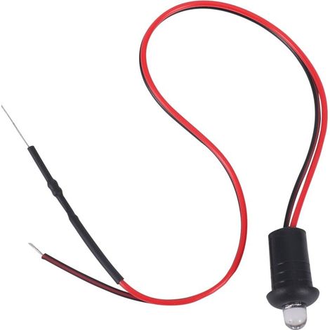 Mannequin Clignotant 12V Fausse Alarme Voiture Avec LED Rouge Montage Tableau de Bord (1/4)