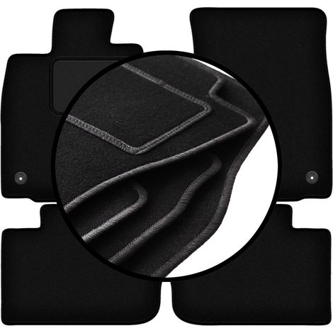 Komplettset Veloursmatten für: Lexus IS III Limousine (2013-)