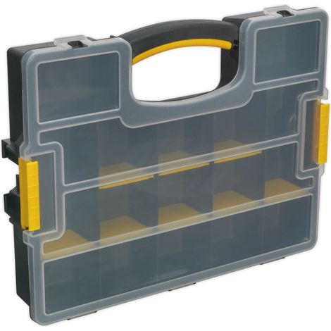 Sealey APAS15A Stackable Parts Storage Case with Removable Compartments (1/5)