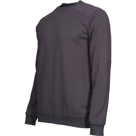 Sweat de Travail Léon - Taille 4XL - Gris - Résistant et Confortable - D-Work