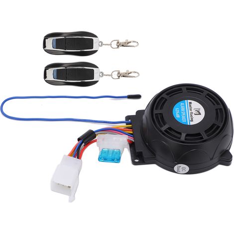 Alarme Moto Longue Distance Télécommande Sécurité Réglable Polyvalente Haute Sensibilité Antivol Moto Portable (1/5)