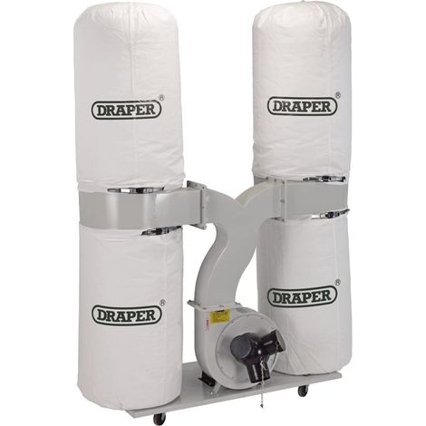 Draper 80947 Portable Dust/Chip Extractor, 300L, 2200W (1/2)