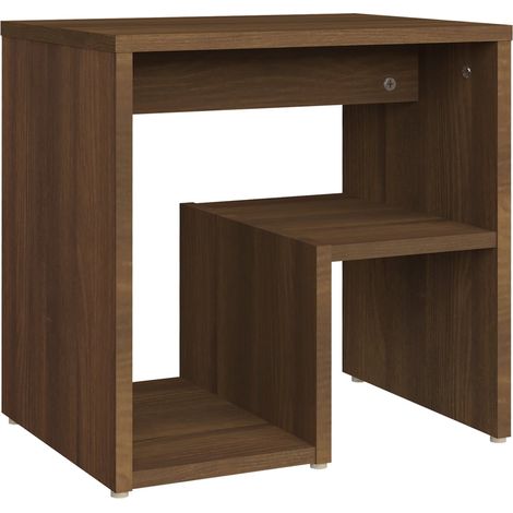Maison Exclusive - Nachttisch Braun Eichen-Optik 40x30x40 cm Holz