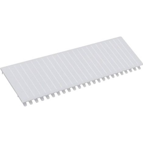 Hager S35S Bande de recouvrement plastique blanc pur (RAL 9010) 1 pc(s) C132261 (1/2)